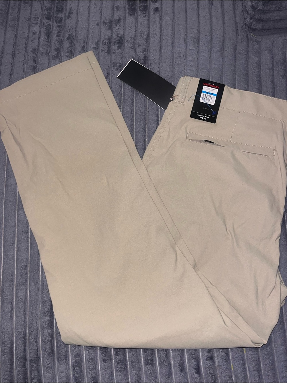 UnionBay Tech Pants Mens Size 36x32 Classic Fit Straight Outdoor Stretch
